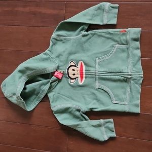 kids Paul Frank Zip-up hoodie in size 3T